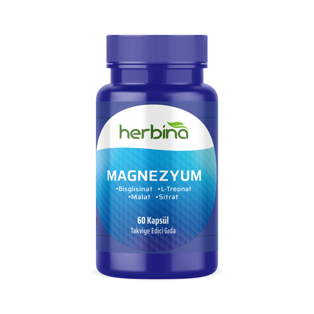 Herbina Magnezyum 60 Kapsül