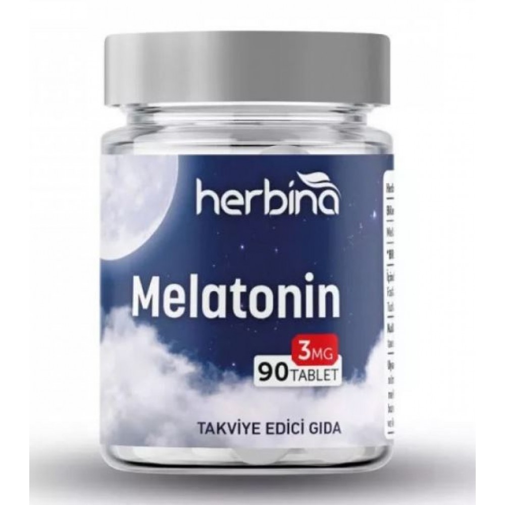 Herbina Melatonin 3 mg 90 Tablet