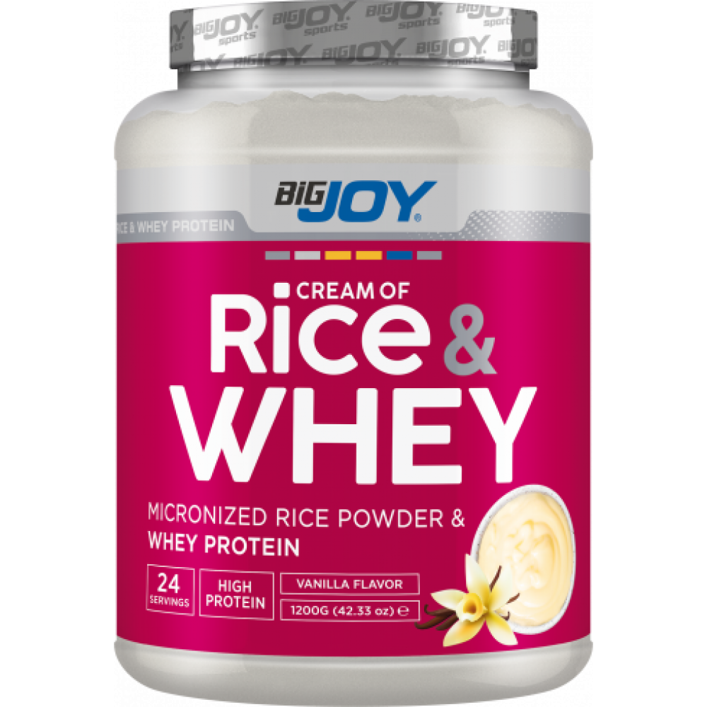 Bigjoy Sports Cream Of Rice Whey Vanilya 1200 gr