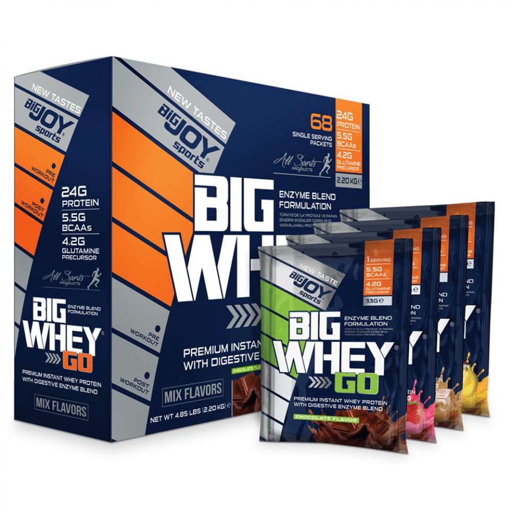 Bigjoy BigWhey Go Protein 2134 Gr 68 Sase Mix