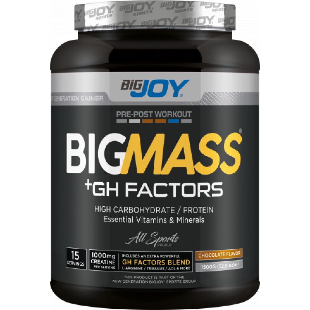 Bigjoy Sports BIGMASS Gainer GH FACTORS 1500 gr