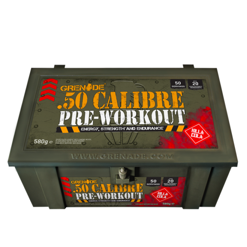 Grenade 50 Calibre Pre-Workout Killa Kola 580 gram