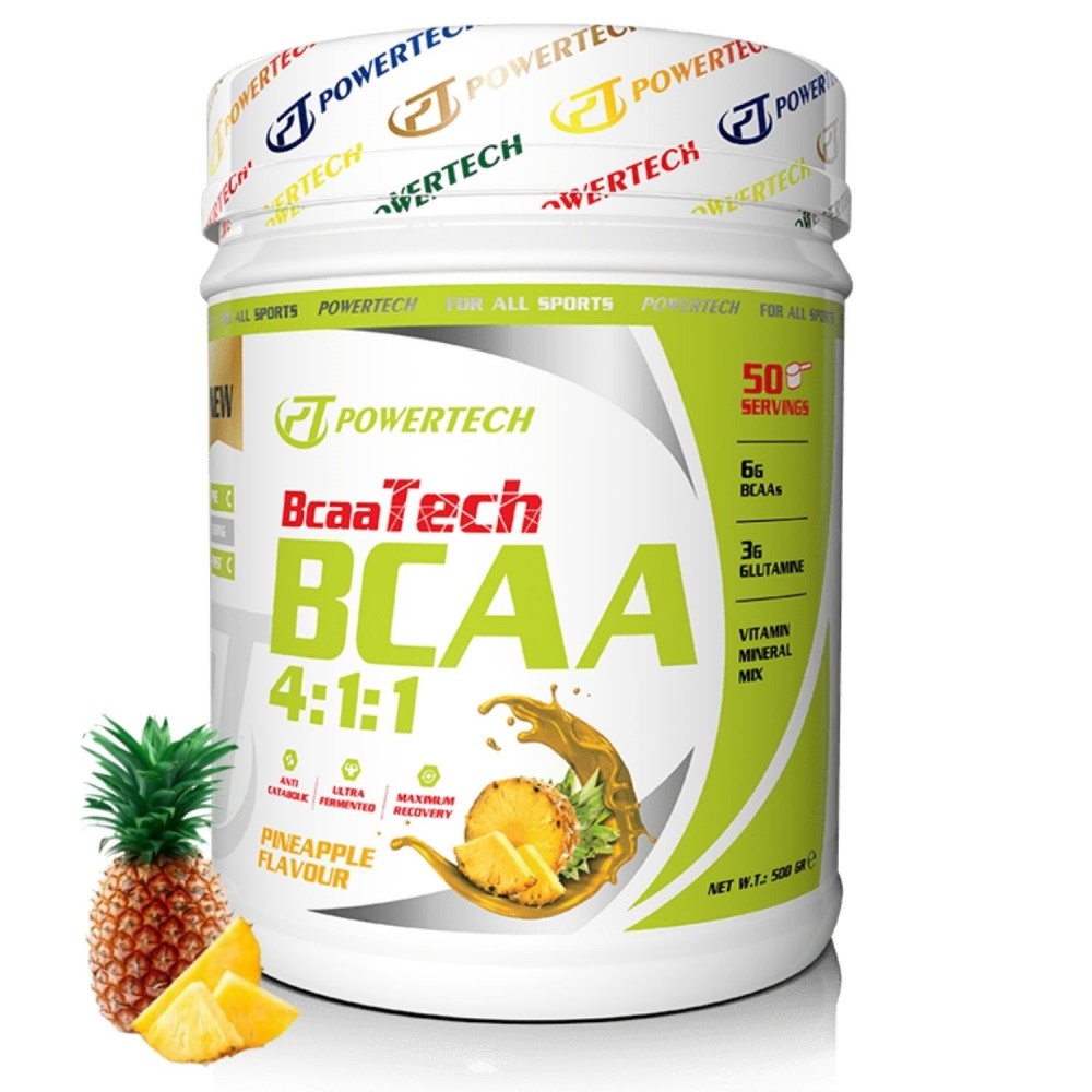 Powertech BcaaTech Bcaa 4:1:1 500 Gr