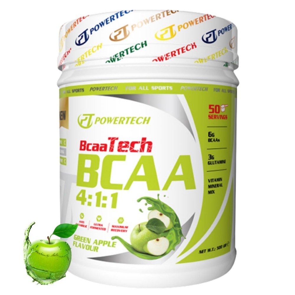 Powertech BcaaTech Bcaa 4:1:1 500 Gr