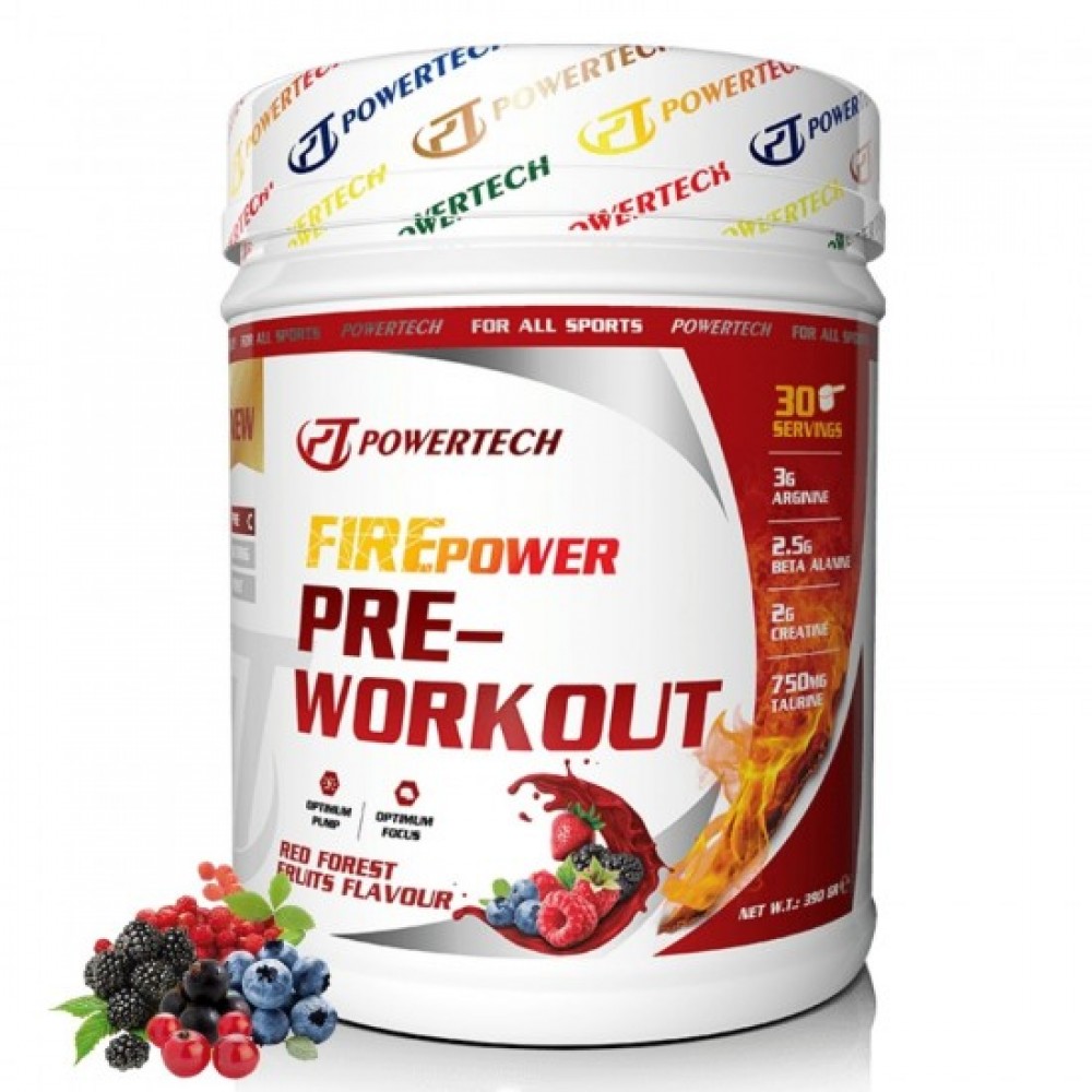 Powertech FirePower Pre-Workout 390 Gr